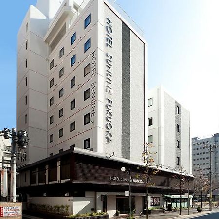 Hotel Sunline Fukuoka Hakata Ekimae Exterior foto